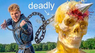 I Tested Deadly Video Games Weapons in Real Life!