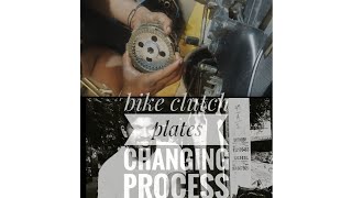 bike clutch plates installation process#bike #clutch#mechanical#subscribe @govardhanaraonalukurti