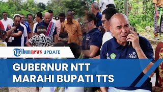 Gubernur NTT Marahi Bupati TTS karena Dibohongi soal Lahan yang Hanya 200 Hektar: Tampar Saja Kadis!