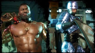 Jax Briggs v RoboCop - Dialogues - Mortal Kombat 11