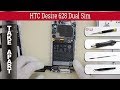 How to disassemble 📱 HTC Desire 628 Dual Sim Take apart Tutorial