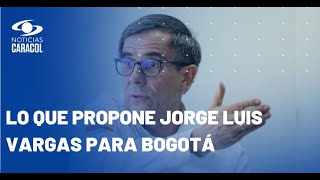 Las propuestas de Jorge Luis Vargas para mejorar la movilidad en Bogotá
