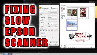 Epson Photo Scanner Slow? Speed it up in minutes! Works like new!