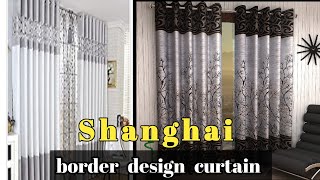 New classic shanghai border design beautiful curtain