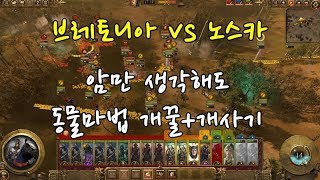 [윤토탈] 마법박으면 꼼짝못해, 브레통 마박꼼메타 / WARHAMMER : Total War