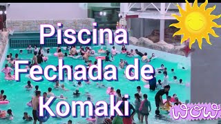 Passeio com os meninos - Piscina pública de Komaki