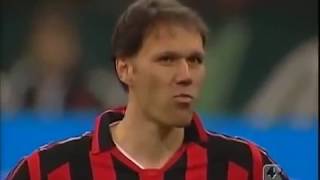 Goal di Marco Van Basten a 41 anni all'addio al calcio di Albertini nel 2006