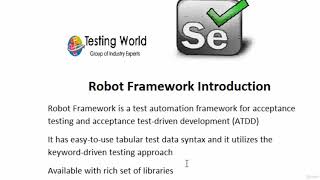 Android Application Automation using Robot Framework - learn Software Testing