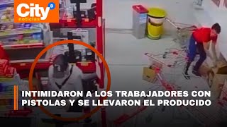 Atraco a mano armada contra un almacén de cadena en Fontibón | CityTv