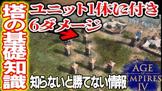 前哨地（塔）の基礎知識と効果的な使い方【モンゴル, Age of Empires 4, Aoe4, ゲーム実況】