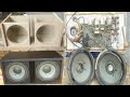 Restoration and design of double subwoofer enclosures // Heco  is a master of sound