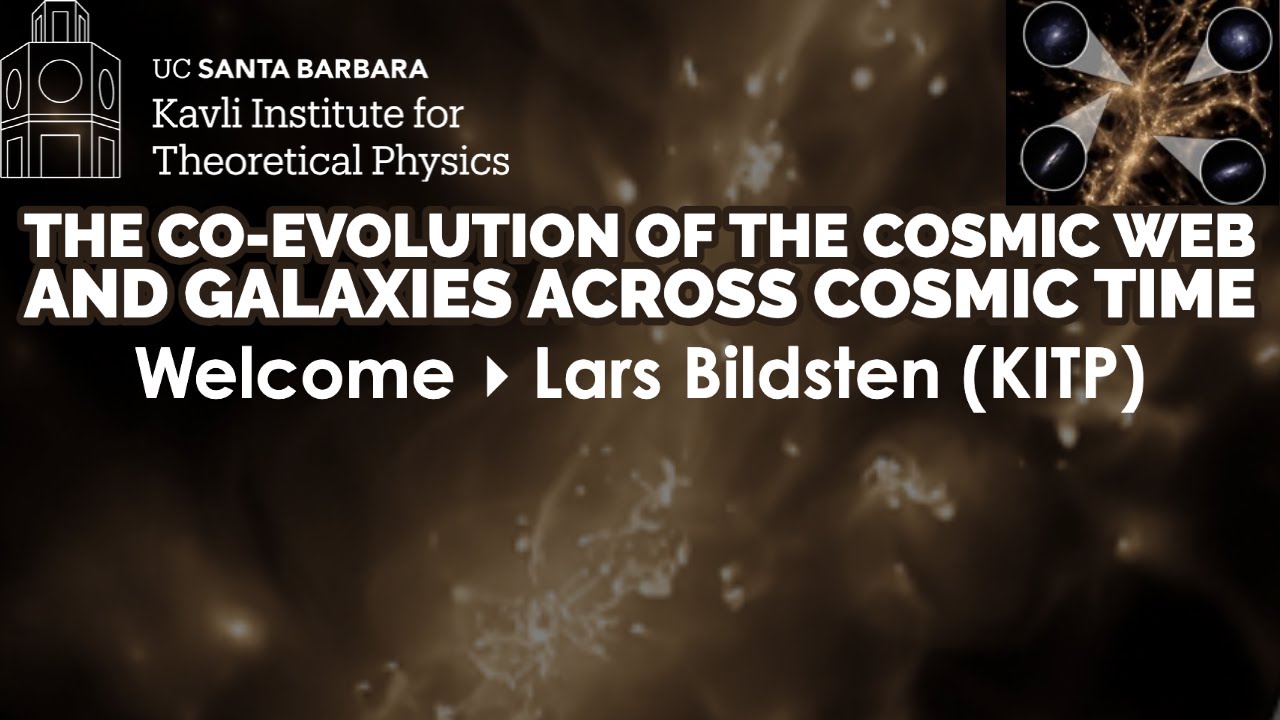 Welcome Lars Bildsten Kitp Youtube