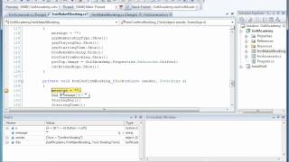 Debugging in Visual Studio 2008