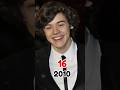 The past 14 years of harry styles #onedirection  #harrystyles #foryou #shorts #shortvideo #short