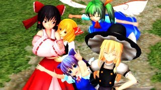 【東方MMD紙芝居】アナザーライン：紅魔郷編