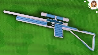 Como fazer uma Arma de Papel - (Sniper Rifle)