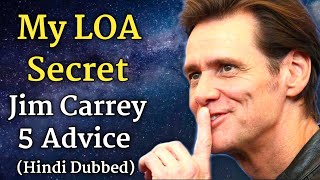 Jim Carrey Power of Visualization | Law of Attraction in Hindi | Motivational Video