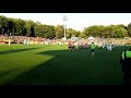 fk Žalgiris vilnius honved budapest 1 1 the players are entering the pitch