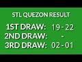 stl quezon 3rd draw result today 8pm draw evening result philippines january 30 2025 thursday