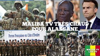 MALIBA TV:  COUP D'ÉTAT EN GESTATION L'ARMÉE IVOIRIENNE TRÈS EN COLÈRE CONTRE ALASSANE OUATTARA