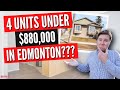 4 Total Units UNDER $880,000 In The Edmonton Real Estate Market?! | Edmonton Houses For Sale