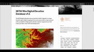 SRTM 90m Digital Elevation