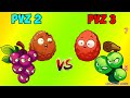 random 18 pair plants pvz 2 vs pvz 3 battlez which version will win