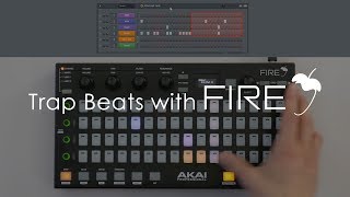 FL STUDIO FIRE | Making Trap Beats with Akai FIRE