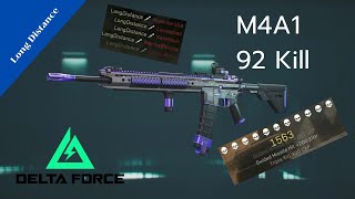 Delta Force M4A1 92 Kill Gameplay