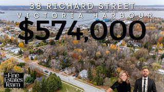 Charming Century Home for Sale | 38 Richard St, Victoria Harbour - $574,000