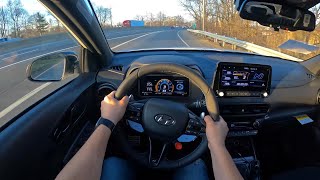 2022 Hyundai Kona N POV DRIVE
