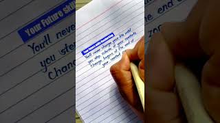 How to improve handwriting in english? How to write fast and beautiful 💯#handwriting  #shorts #yt