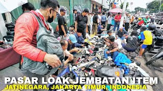 PASAR LOAK JEMBATAN ITEM JATINEGARA | menjual berbagai macam jenis barang antik dan barang bekas!!🇮🇩