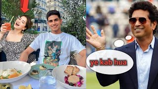 Shubman Gill and Sara Tendulkar having dinner together in Paris Before IND vs WI Series