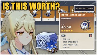 I sacrificed 500+ Artifacts... Was it a mistake? (Artifact Strongbox) | Genshin Impact