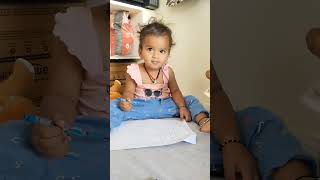 నా పేరు సమన్వి రెడ్డి బొడ్డు #samanvireddy #samanvisangathulu #cutewords #ytshorts #20monthsold