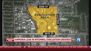 Ammonia leak prompts evacuation in Wyoming
