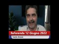 i quesiti del referendum del 12 giugno 2022