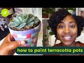 How to Paint Terra Cotta Pots