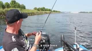 Fishing bass with the advanced Quickboat in Holland