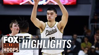 Zach Edey DOMINATES with 35 points in Purdue's win over Alabama | CBB on FOX