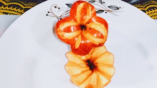 apple carving design