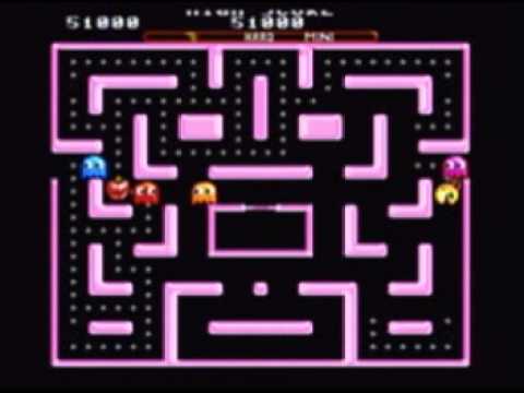 Let's Play Ms. Pac-Man Part 7: Roast Ghosts On Mini Mazes (OLD) - YouTube