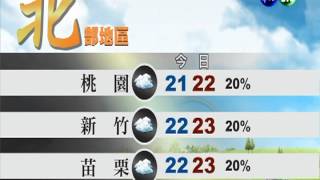 2013.04.22 華視午間氣象 彭佳芸主播