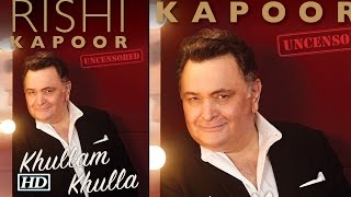 Rishi Kapoor's Autobiography KHULLAM KHULLA to be out soon