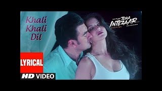 Sunny Leone   Khali Khali Dil Video Song lyrics   Tera Intezaar   Arbaaz Khan   Armaan Malik   Youtu