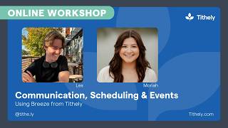 Breeze Basics: How to Use Breeze for Church Communication, Volunteer Scheduling & Event Management