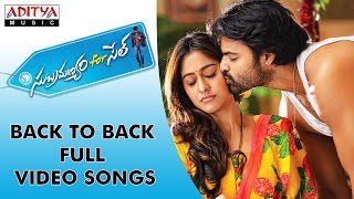 Subramanyam For Sale Back To Back Full Video Songs | Sai Dharam Tej, Regina Cassandra