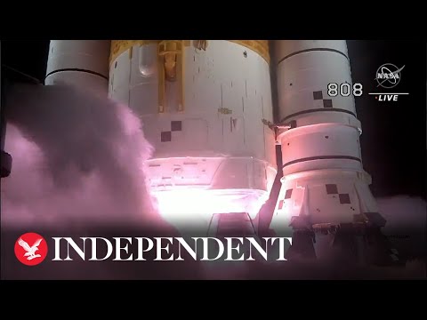 Artemis 1 Mission: Nasa's Moon Rocket Lifts Launches Into Space - YouTube