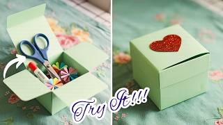 Master Origami Secrets: Easy A4 Paper Box You Must Try Today!